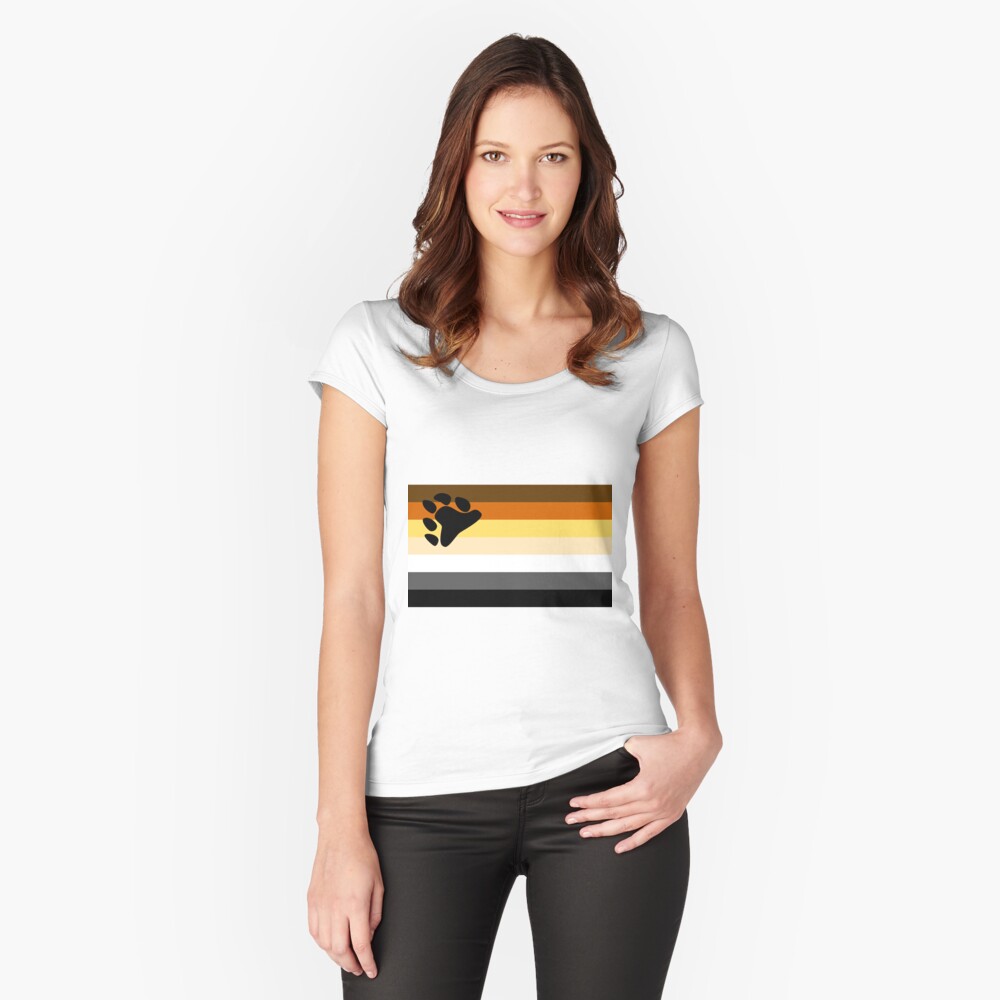 Item preview, Fitted Scoop T-Shirt designed and sold by allhistory.