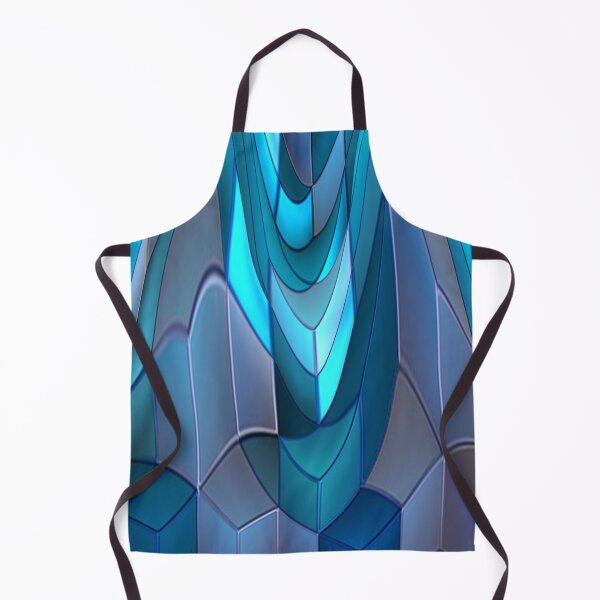 Item preview, Blue Ice Cube Abstract Graphic Pattern designed and sold by antarte99.