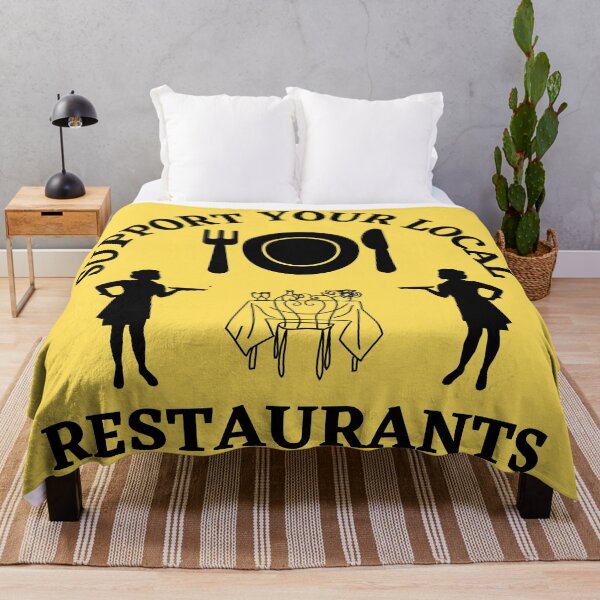 Item preview, SUPPORT YOUR LOCAL RESTAURANT designed and sold by CaptainPiku.