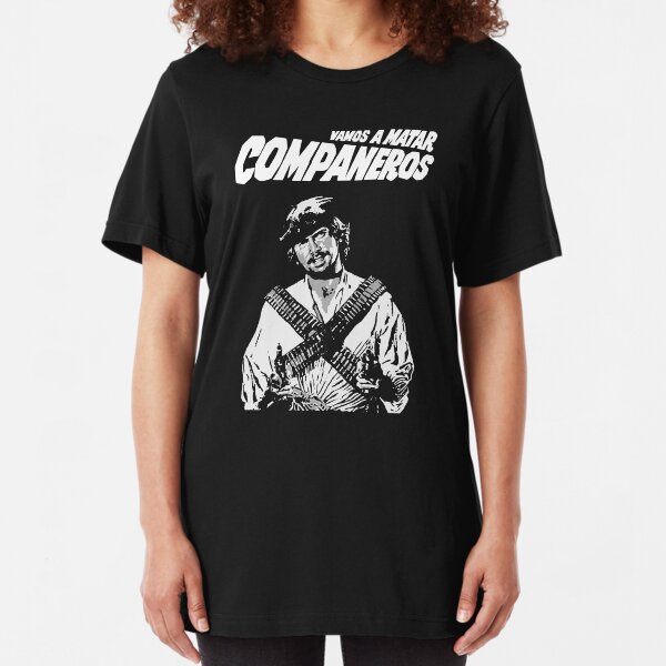 Vamos a matar compañeros Tomas Milian Slim Fit T-Shirt