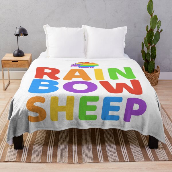 Item preview, Rainbow Sheep over Black Sheep | LGBTQ Pride designed and sold by Petra Becker.