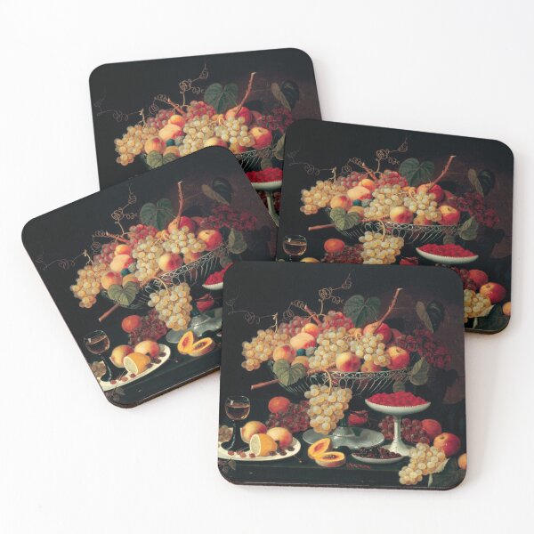Item preview, Still Life With Fruit by Severin Roesen, American, 1850 designed and sold by Shapes-Mania.