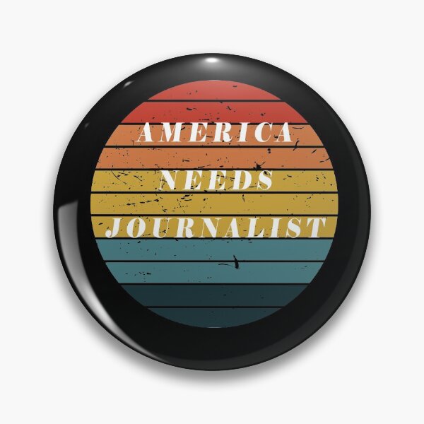 Item preview, America Needs Journalist designed and sold by Snootstore.