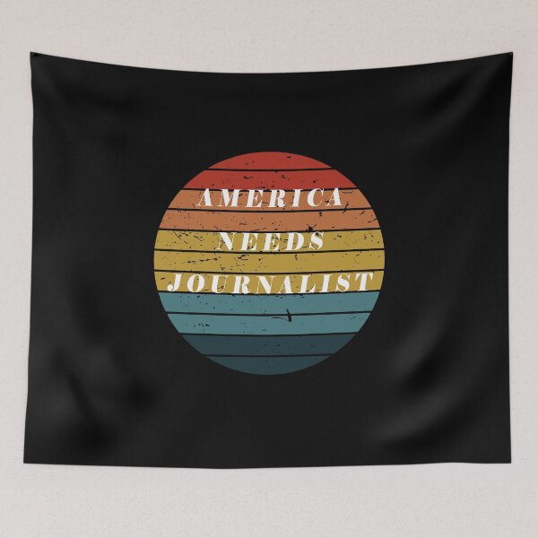 Item preview, America Needs Journalist designed and sold by Snootstore.