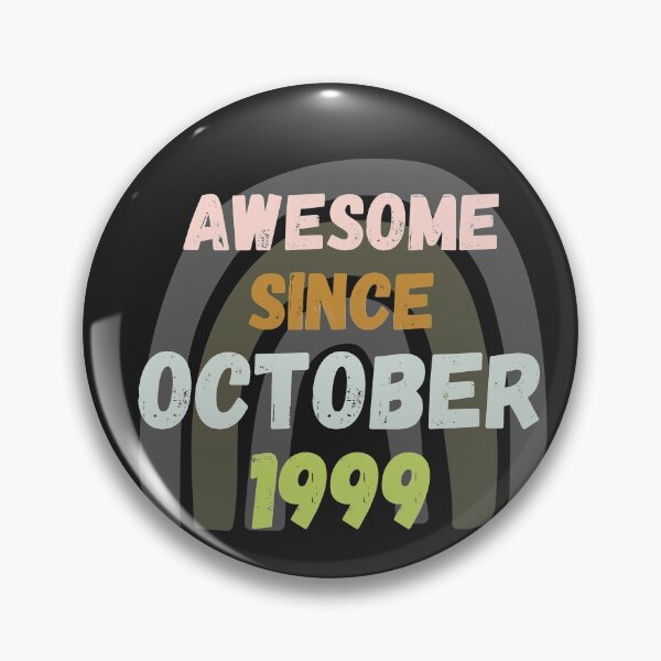 Item preview, Retro Vintage 21st Birthday - Awesome Since October 1999 designed and sold by laila7534.