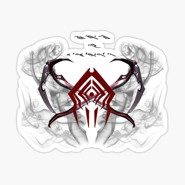Artikel-Vorschau von Warframe Stalker Clan Emblem, designt und verkauft von LemonLad.