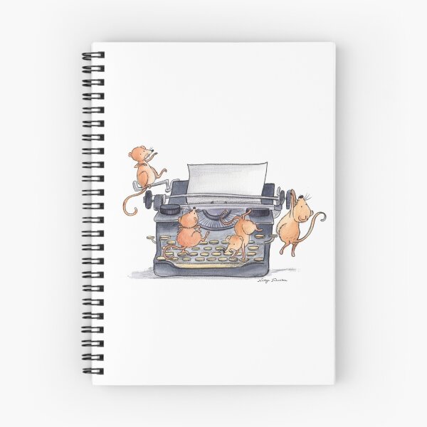 Item preview, Typewriting Mice designed and sold by Nicky Johnston.