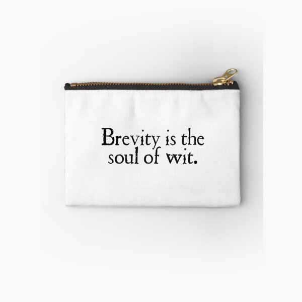 Item preview, Brevity is the soul of wit designed and sold by ShakespearesSis.