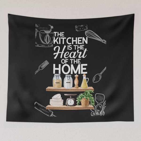 Item preview, The Kitchen Is The Heart Of The Home designed and sold by NatureGlow.