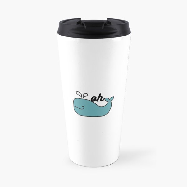 Oh baleine Sticker Mug isotherme