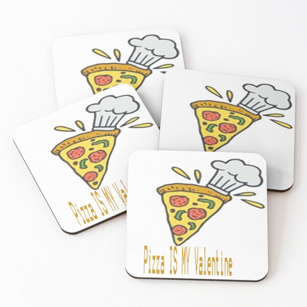 Item preview,  Pizza is my Valentine designed and sold by Saa3D.