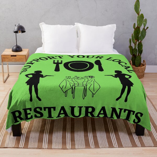 Item preview, SUPPORT YOUR LOCAL RESTAURANT designed and sold by CaptainPiku.