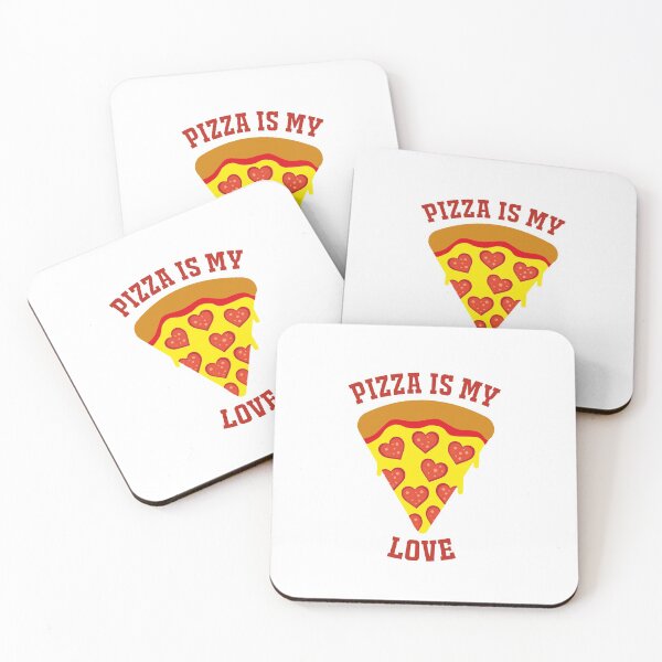 Item preview, Funny 'Pizza is my love'  designed and sold by PinkSunshineRay.