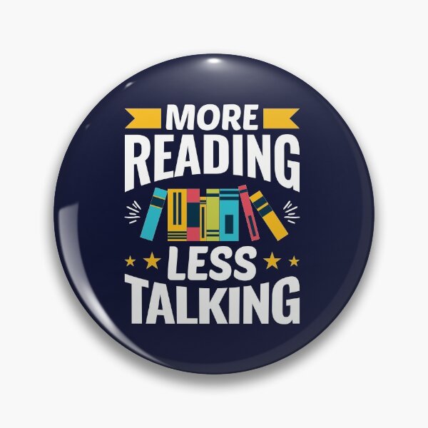 Item preview, More Reading Less Talking Bookworm Introvert designed and sold by jaygo.