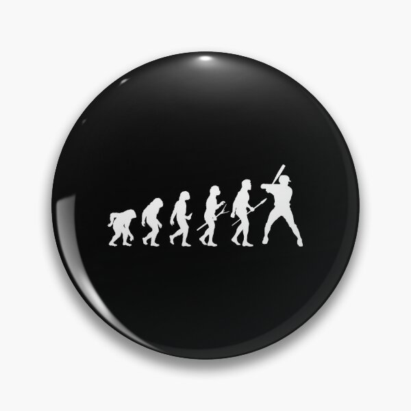 Artikelvorschau, Evolution von Man Monkey zu Modern Man Funny Baseball Lover Geschenk entworfen und verkauft von ELAB27.