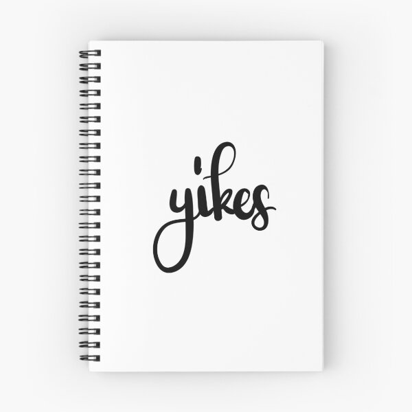 Item preview, Yikes type text handwritten design designed and sold by Laura Ioana V.