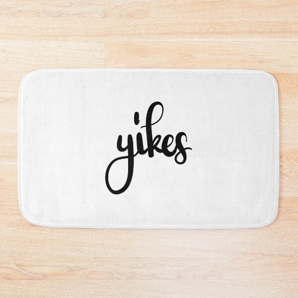 Item preview, Yikes type text handwritten design designed and sold by Laura Ioana V.