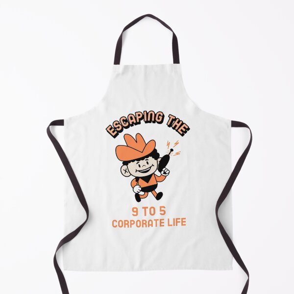 Item preview, Escaping The 9 to 5 Corporate Life designed and sold by HappyFunnyTees.