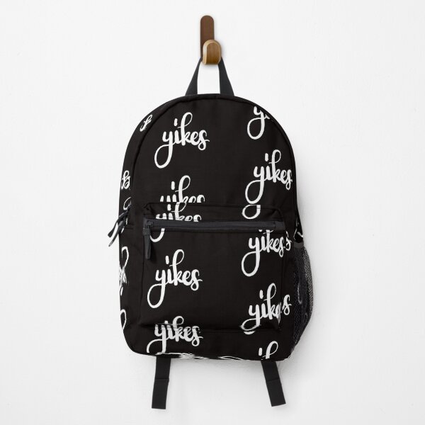 Item preview, Yikes type text handwritten design in white designed and sold by Laura Ioana V.