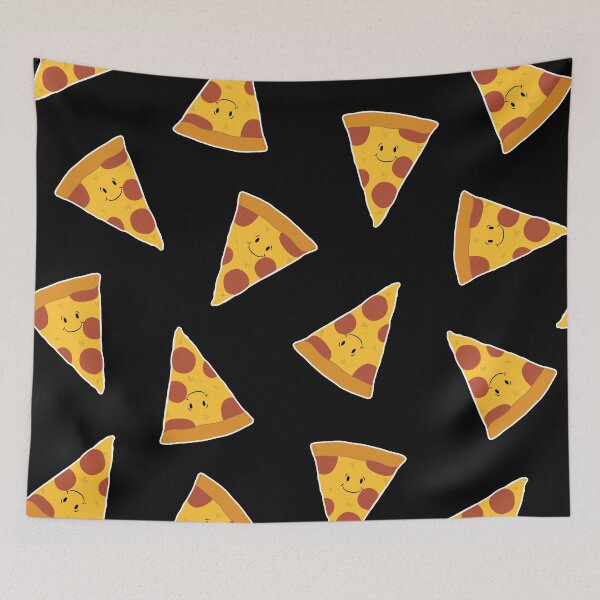 Item preview, Pizza with a smile pattern for pizza lovers designed and sold by KLINESTORE.