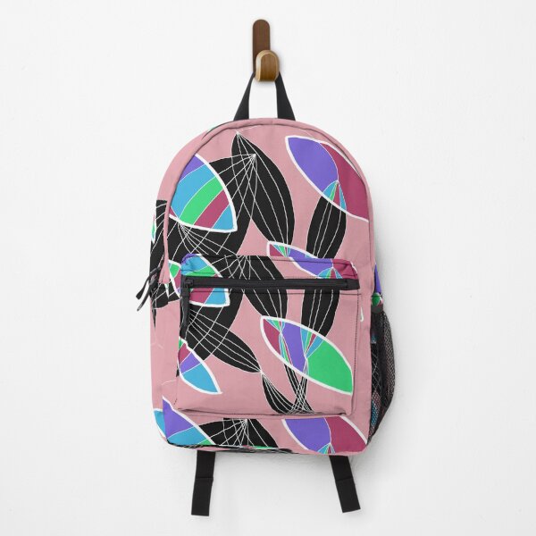 Item preview, Organic objects - 4 colors white lines on Pink Board designed and sold by Istvan Ocztos.