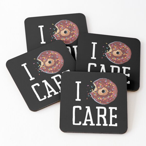 Item preview, I Donut Care - I Doughnut Care - Funny Bakery Pun designed and sold by TeesForNerds.
