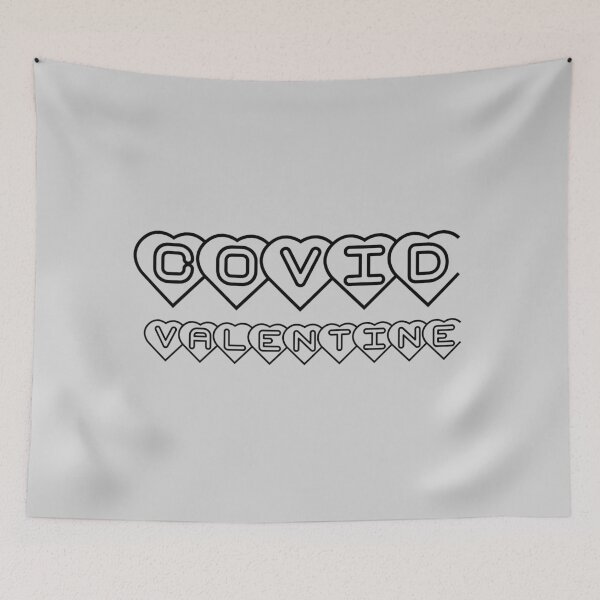 Item preview, Covid Valentine Gray designed and sold by DamaliePierre.