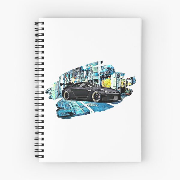 Item preview, R35 GTR Skyline Custom Tokyo Night Print designed and sold by Auto-Prints.