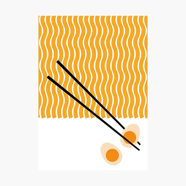 Item preview, Ramen With Egg designed and sold by EllinorPrints.