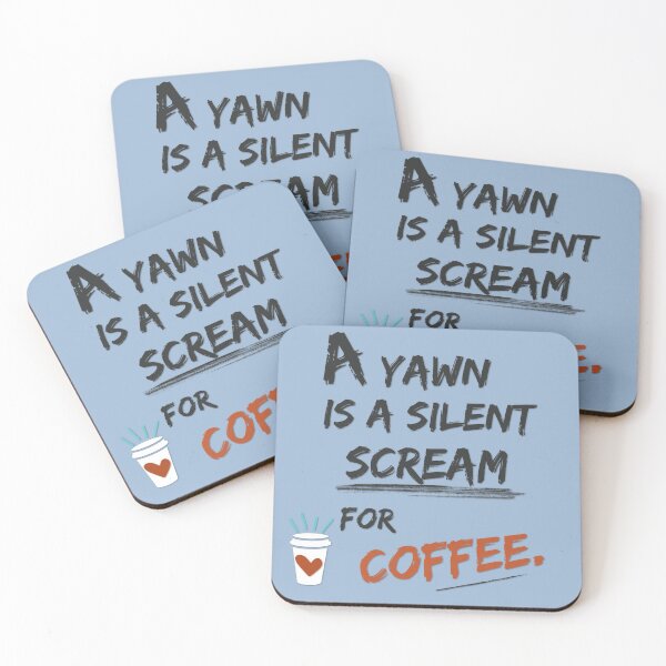 Item preview, Silent Scream for Coffee designed and sold by teresabphotos.