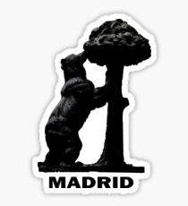 Madrid El Oso y El Madroño Sticker
