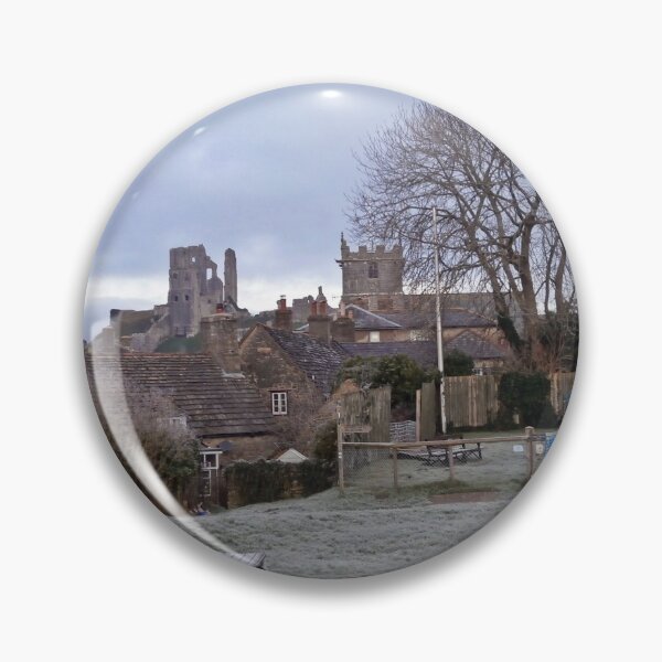 Item preview, The village of Corfe Castle in winter/ designed and sold by Mike Streeter.