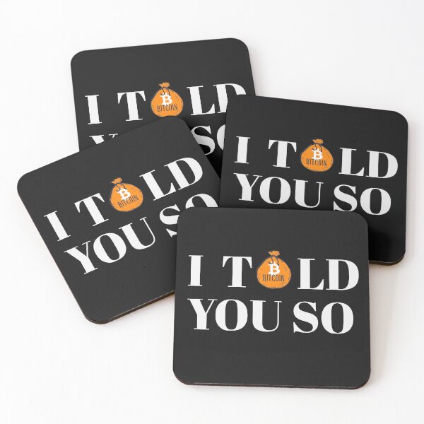 Item preview, I told you so Bitcoin mask, I told you so Bitcoin t-shirt, Bitcoin Crypto Miners and Traders Awesome Gift, Funny Bitcoin Crypto shirt, Blockchain Bitcoin shirt designed and sold by T. MINISTRY.