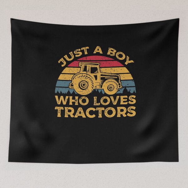 Item preview, Just A Boy Who Loves Tractors designed and sold by sesa10.