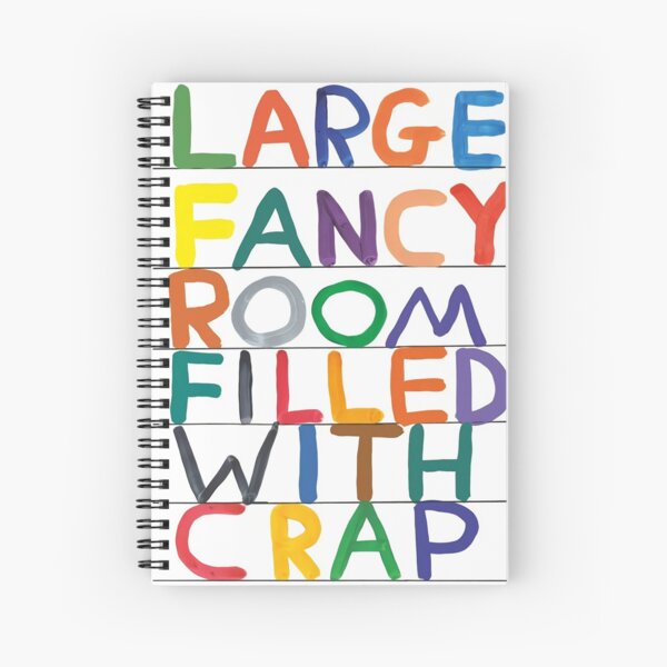 The Abjad David Colourfull Spiral Notebook