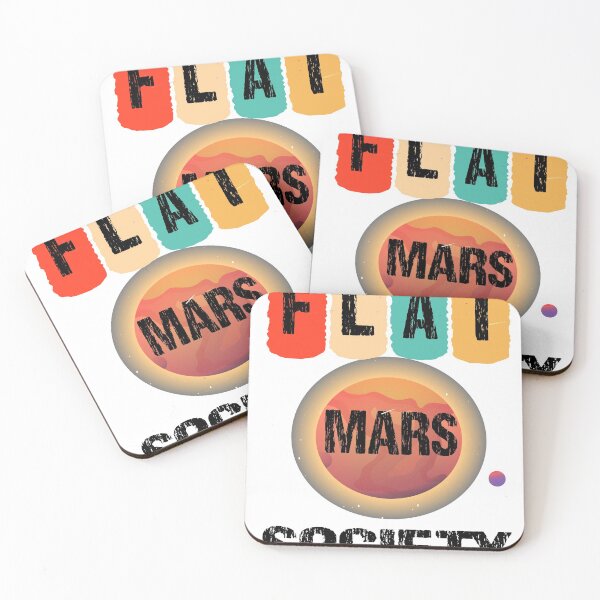 Item preview, Flat Mars Society designed and sold by BENBHicham.