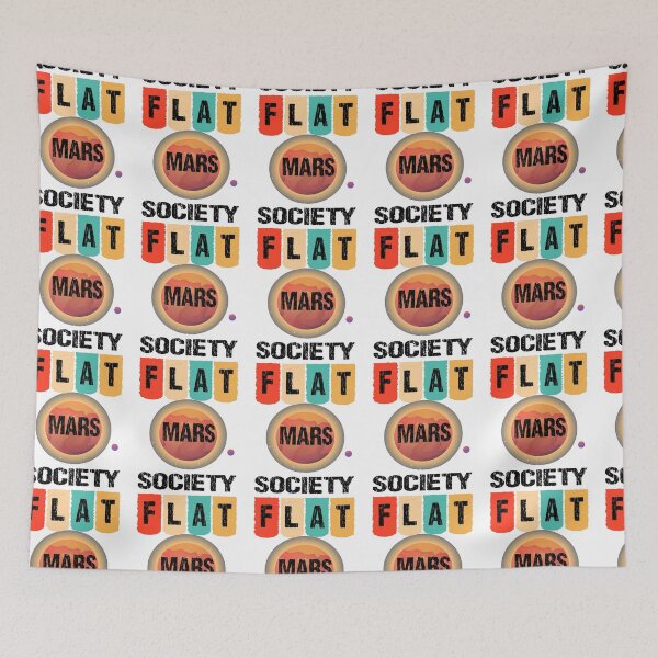 Item preview, Flat Mars Society designed and sold by BENBHicham.