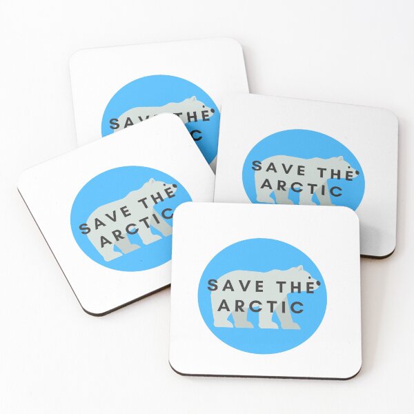Item preview, save the arctic- polar bear designed and sold by bekindclothing-.