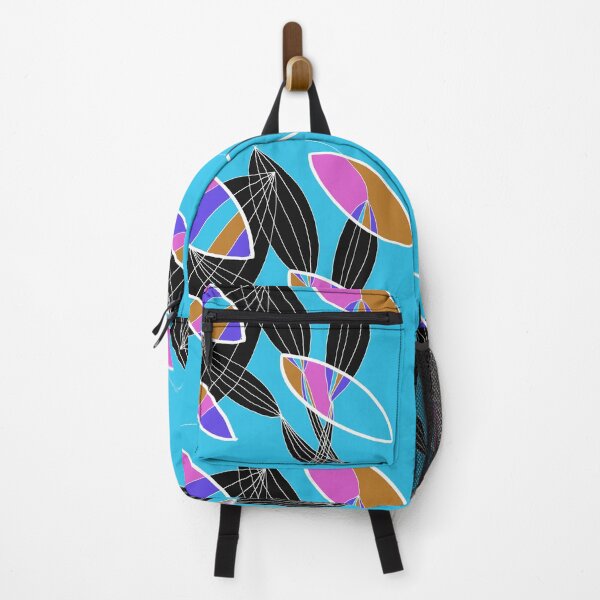 Item preview, Organic objects - 4 colors white lines on Blue Board designed and sold by Istvan Ocztos.