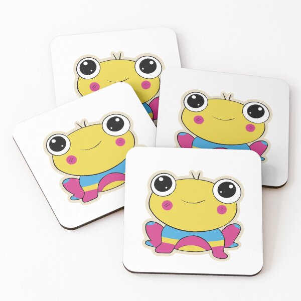 Item preview, Pansexual Flag Frog designed and sold by mishalacko.
