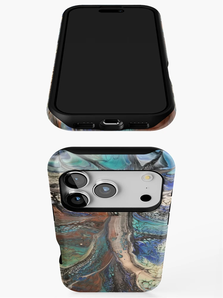 Thumbnail 3 of 4, iPhone Case, Lone Tree designed and sold by Rivvyarts.