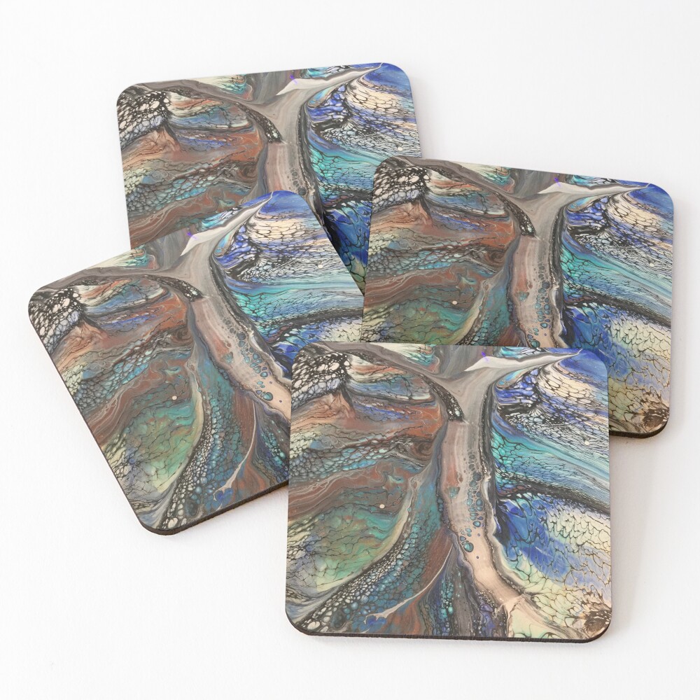 Item preview, Coasters (Set of 4) designed and sold by Rockerbellas.