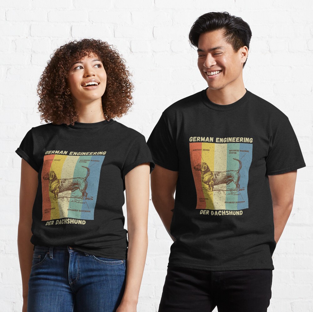 Sarcastic Dachshund Funny Wiener Dog Joke Gift Classic T-Shirt