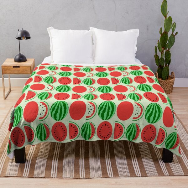 Item preview, Juicy Watermelons Pale Green Summer Fruits Design designed and sold by SemDesigns1.