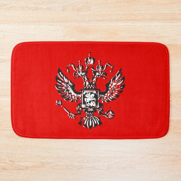 Item preview, Black And White Russian Federation Coat of Arms designed and sold by RussianGifts.