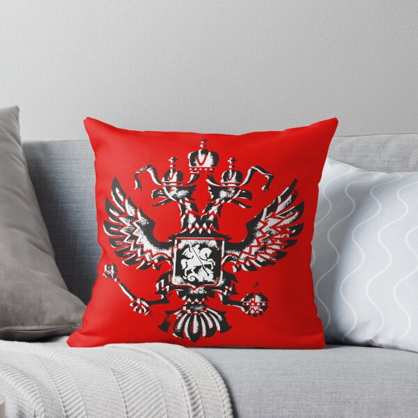 Item preview, Black And White Russian Federation Coat of Arms designed and sold by RussianGifts.