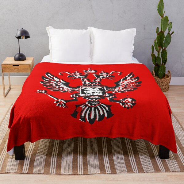 Item preview, Black And White Russian Federation Coat of Arms designed and sold by RussianGifts.
