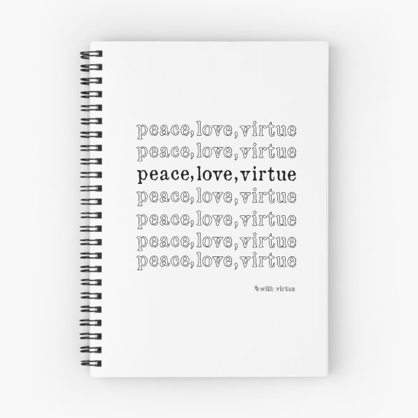 Item preview,  Peace Love Virtue Gift designed and sold by HananDesign13.