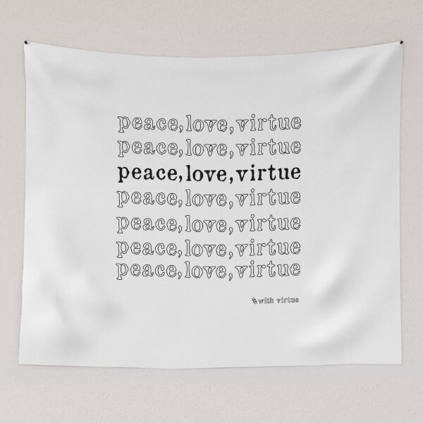 Item preview,  Peace Love Virtue Gift designed and sold by HananDesign13.