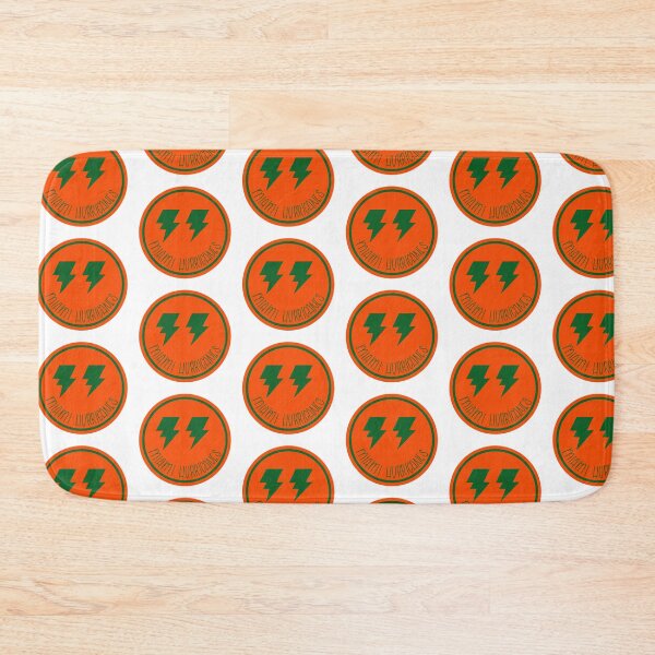 Item preview, Smiley Bolt UM Canes Sticker designed and sold by Lia Moran.